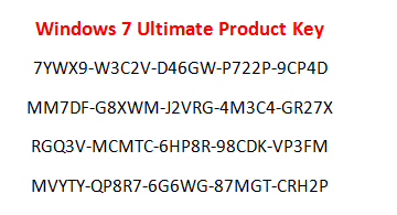Windows 7 Ultimate Sp1 X64 Product Key Generator