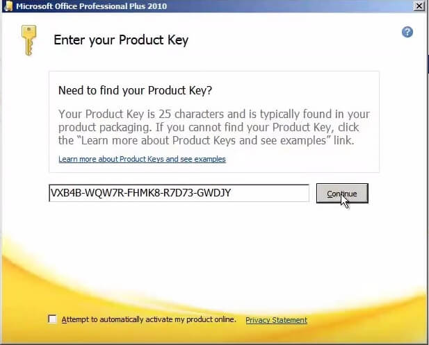 Product Key Word 2010 Generator